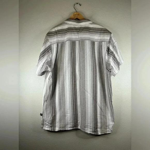Stacy Adams Button Down Shirt Stripped Casual Men’s - Picture 2 of 4